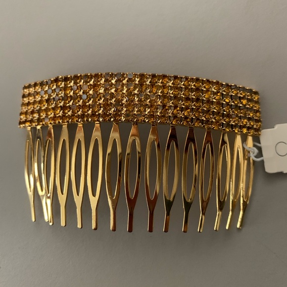NWT Carolee crystal hair comb main image 7